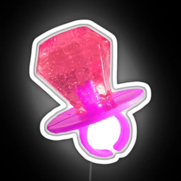 Pink Ring Pop RGB Neon Sign