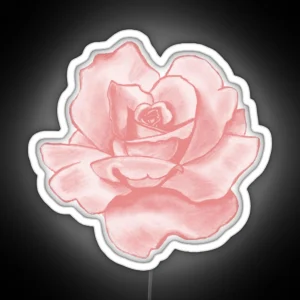 Pink Rose RGB Neon Sign