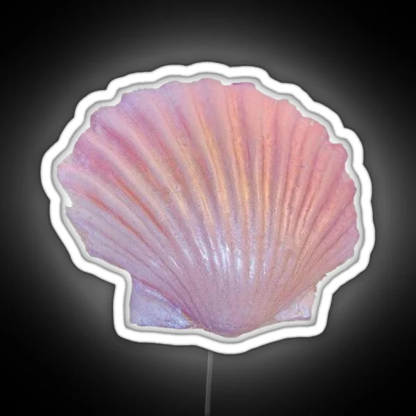 Pink Seashell RGB Neon Sign