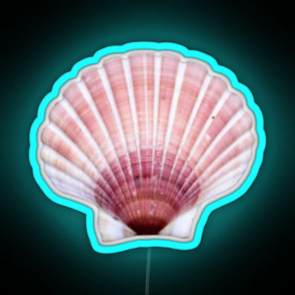 Pink Seashell RGB Neon Sign