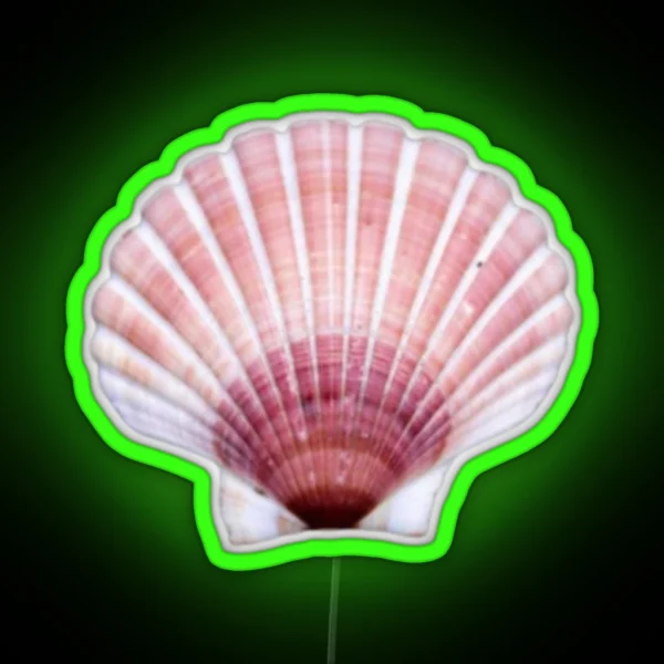 Pink Seashell RGB Neon Sign