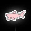 Add a splash of vibrant fun with this pink shark.