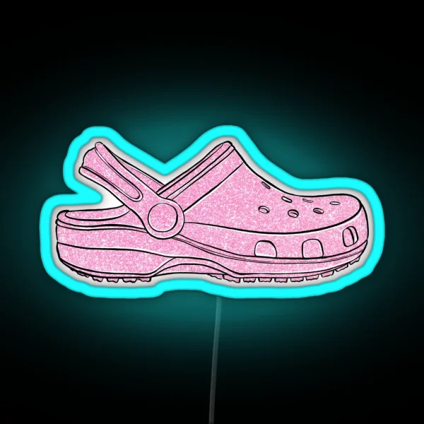 Pink Shoes RGB Neon Sign