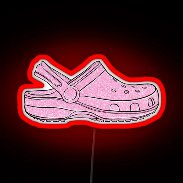 Pink Shoes RGB Neon Sign