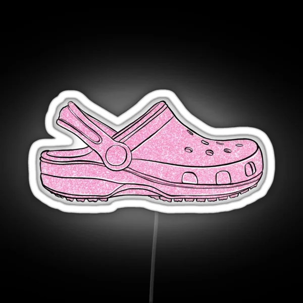 Pink Shoes RGB Neon Sign