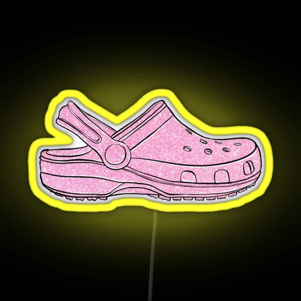 Pink Shoes RGB Neon Sign