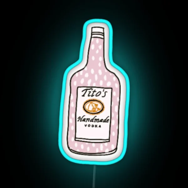 Pink Tito S RGB Neon Sign
