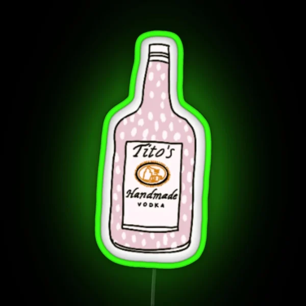 Pink Tito S RGB Neon Sign