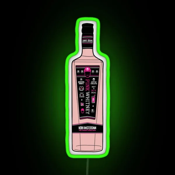 Pink Whitney RGB Neon Sign