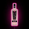 Neon Pink Whitney Whiskey Sign with Glowing RGB LED Lights