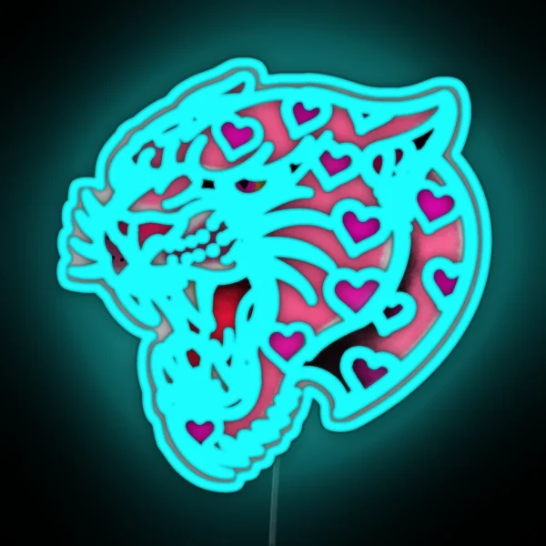 Pinky Big Kitty RGB Neon Sign