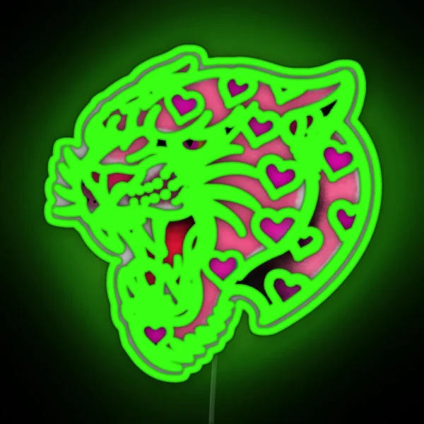 Pinky Big Kitty RGB Neon Sign