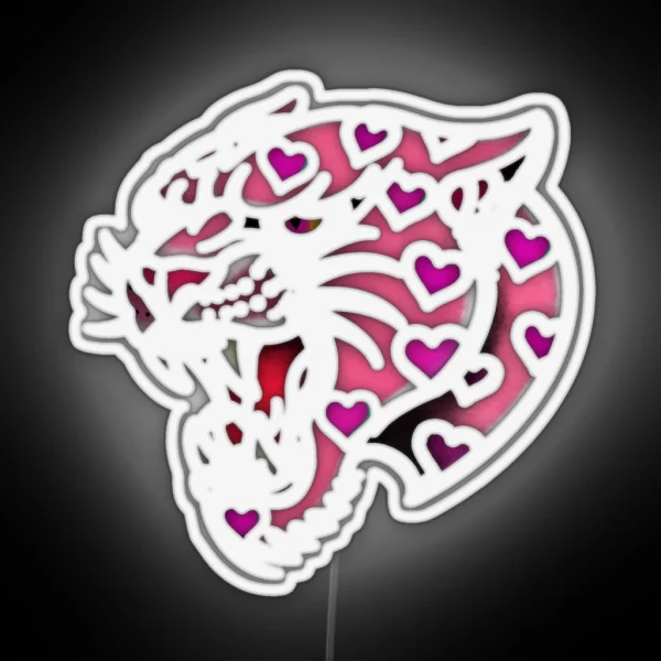 Pinky Big Kitty RGB Neon Sign