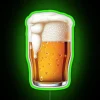 Add a fun touch with a pint neon bar sign
