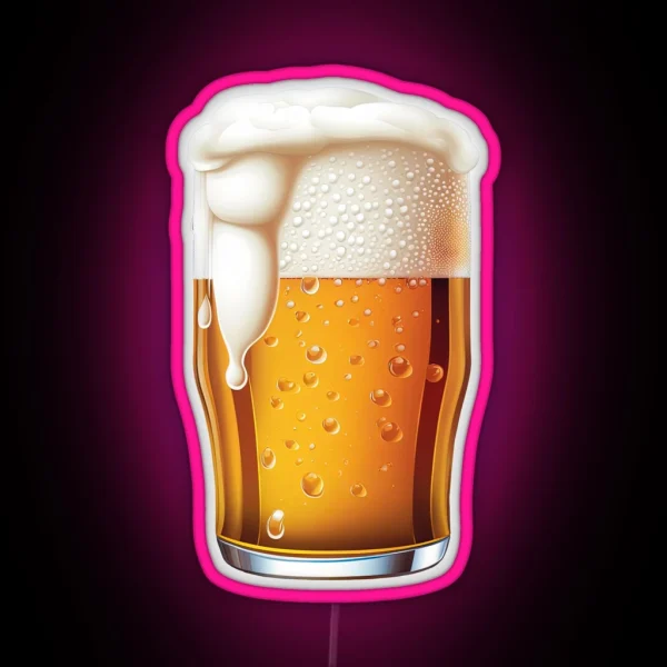 Pint Of Beer RGB Neon Sign