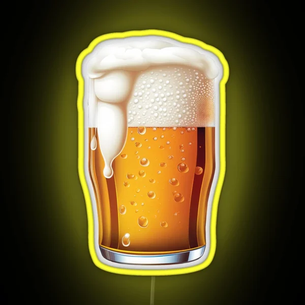 Pint Of Beer RGB Neon Sign