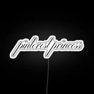 Pinterest Princess 3 Coquette RGB Neon Sign