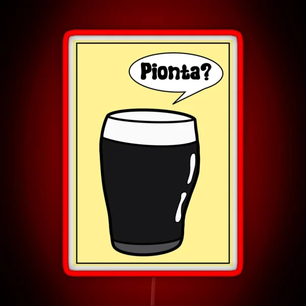 Pionta Pint RGB Neon Sign