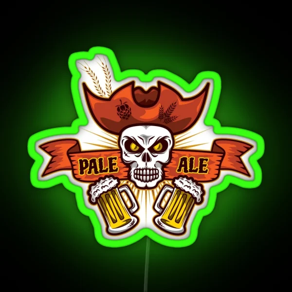 Pirate Pale Ale RGB Neon Sign