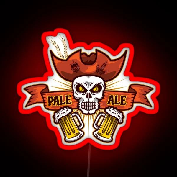 Pirate Pale Ale RGB Neon Sign