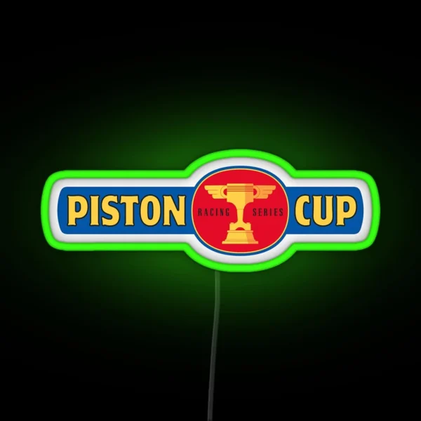 Piston Cup RGB Neon Sign