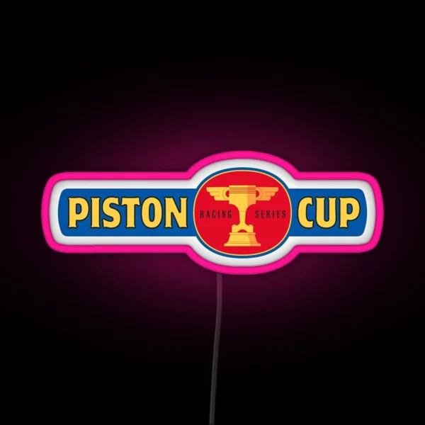 Piston Cup RGB Neon Sign