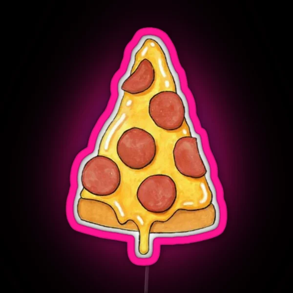 Pizza RGB Neon Sign