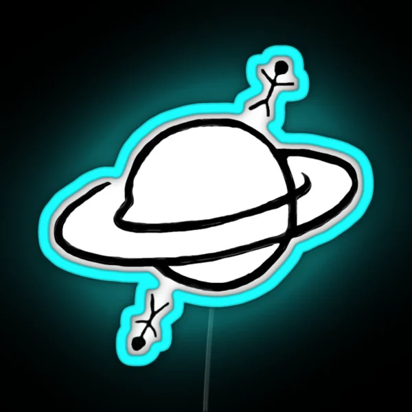 Planet RGB Neon Sign
