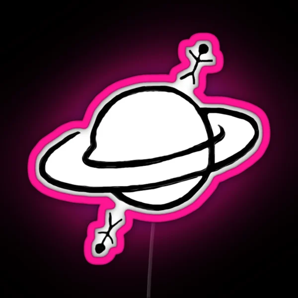 Planet RGB Neon Sign