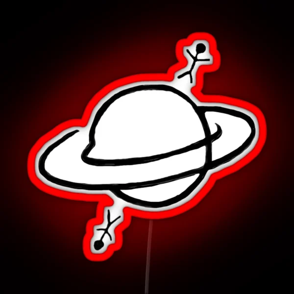 Planet RGB Neon Sign