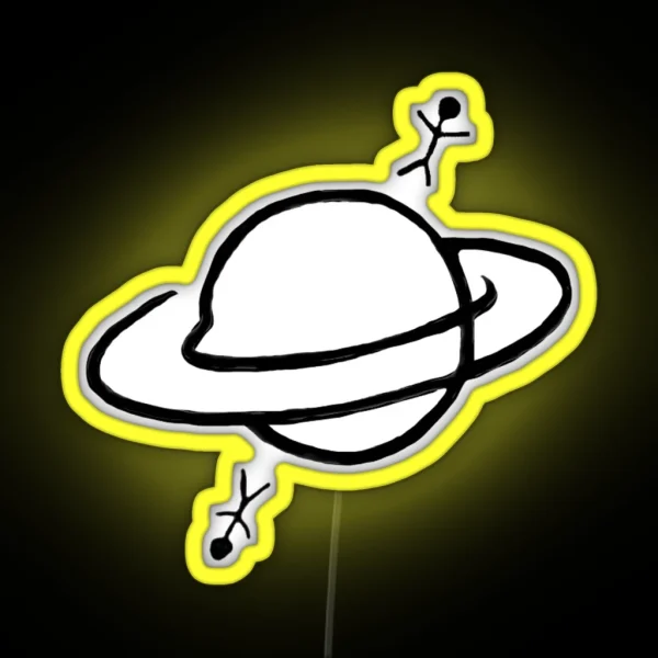 Planet RGB Neon Sign