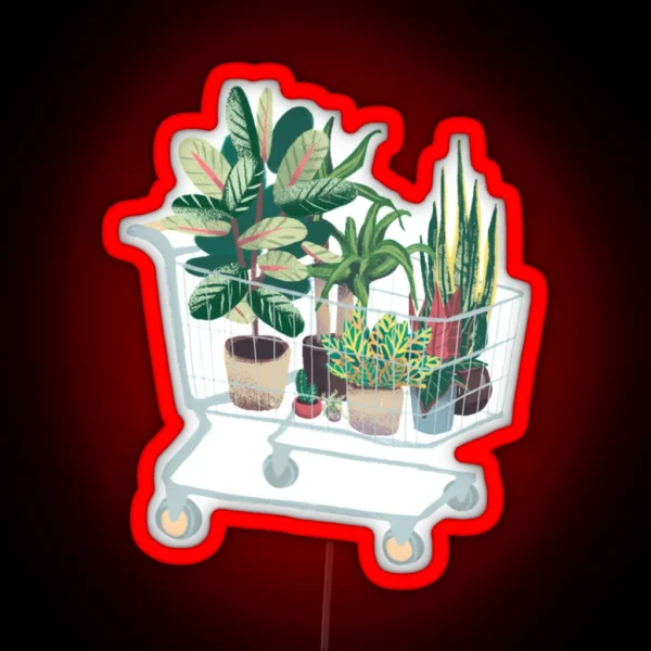 Plant Friends RGB Neon Sign