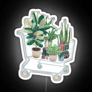 Plant Friends RGB Neon Sign