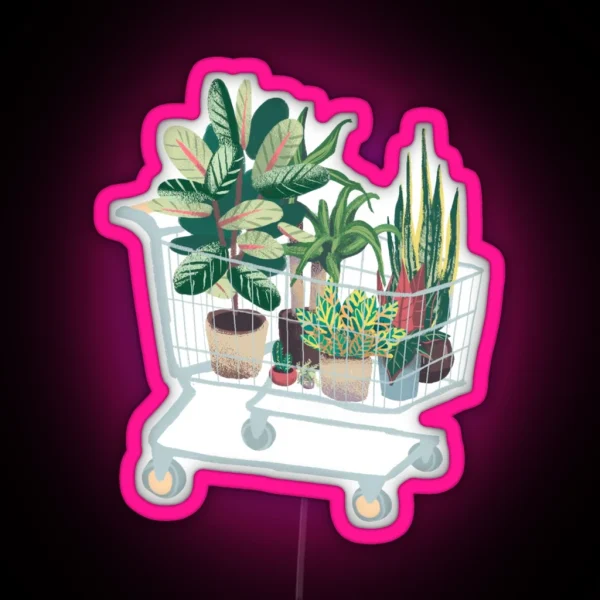 Plant Friends RGB Neon Sign