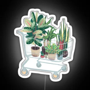 Plant Friends RGB Neon Sign