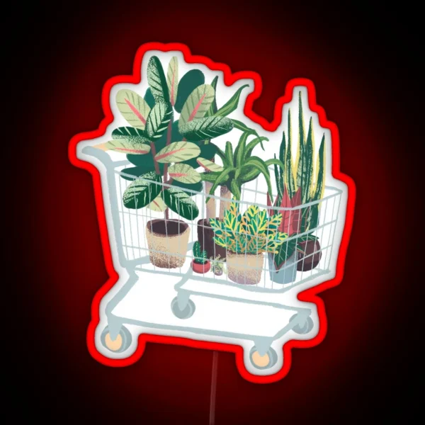 Plant Friends RGB Neon Sign