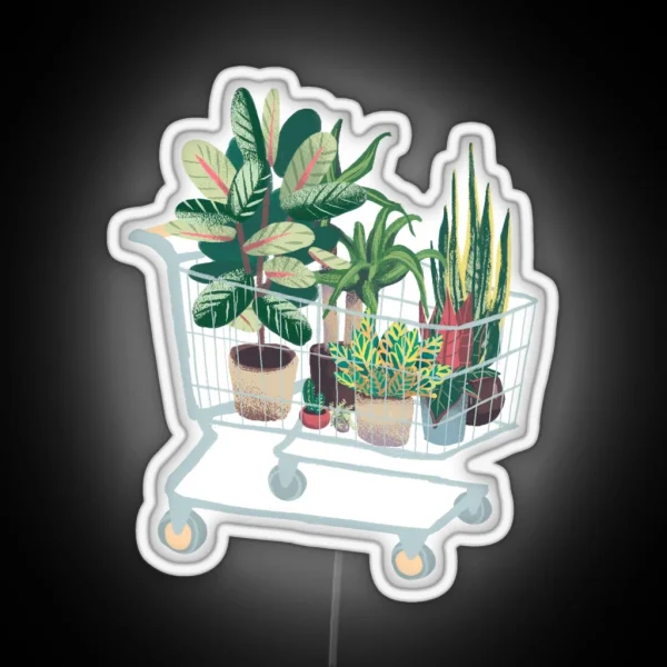 Plant Friends RGB Neon Sign