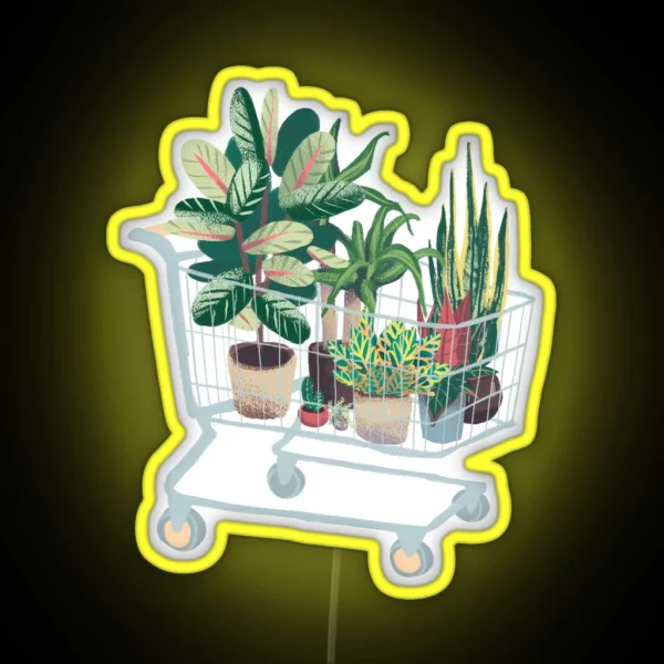 Plant Friends RGB Neon Sign