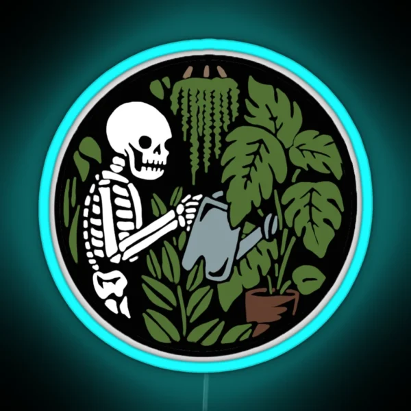 Plant Lover RGB Neon Sign