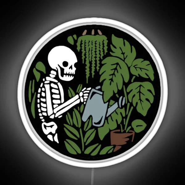 Plant Lover RGB Neon Sign