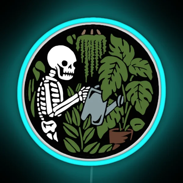 Plant Lover RGB Neon Sign