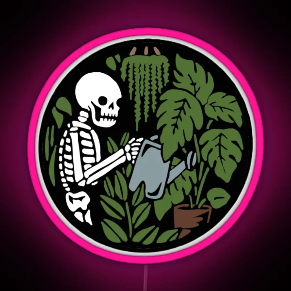 Plant Lover RGB Neon Sign