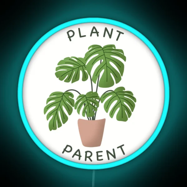 Plant Parent RGB Neon Sign