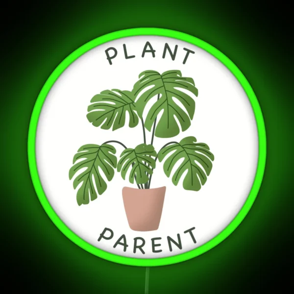 Plant Parent RGB Neon Sign