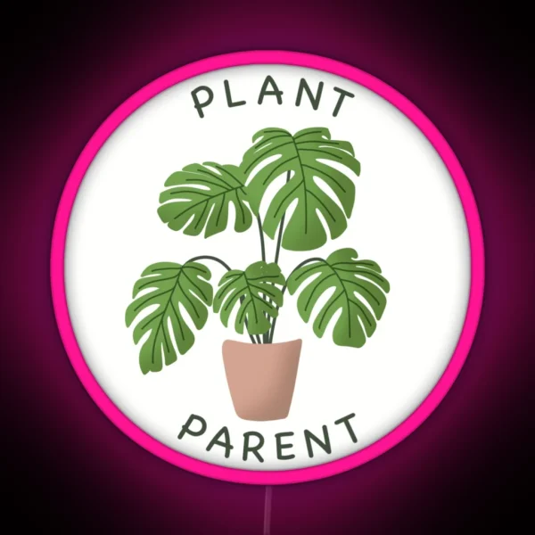 Plant Parent RGB Neon Sign
