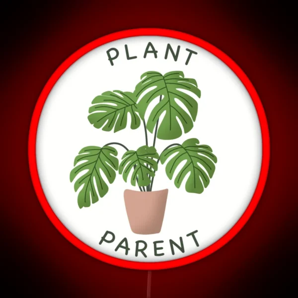 Plant Parent RGB Neon Sign