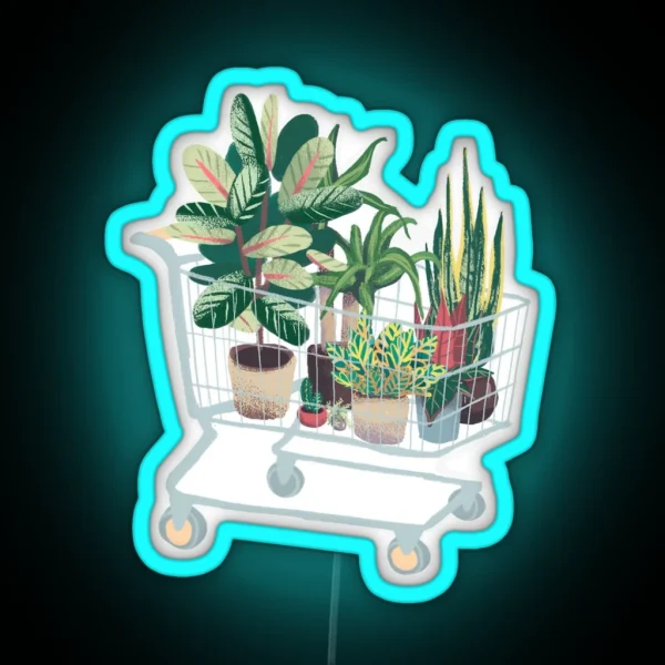 Plants RGB Neon Sign