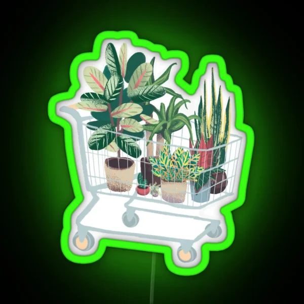 Plants RGB Neon Sign