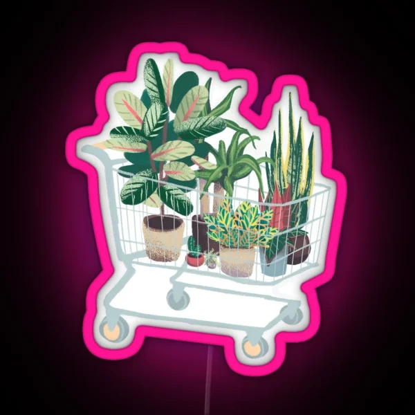 Plants RGB Neon Sign