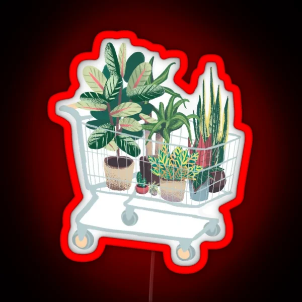 Plants RGB Neon Sign